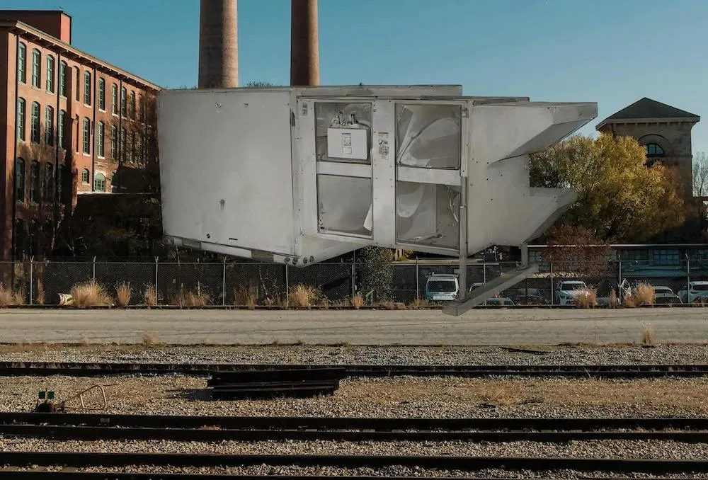 Large commercial-grade heat recovery ventilator for industrial or multi-unit building applications